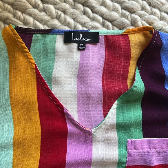 Lulus striped top - Picture 3 of 4